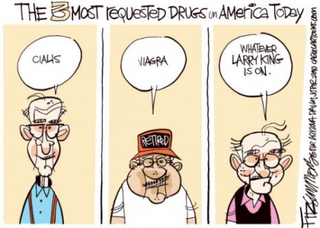 Larry King's mystery mojo
