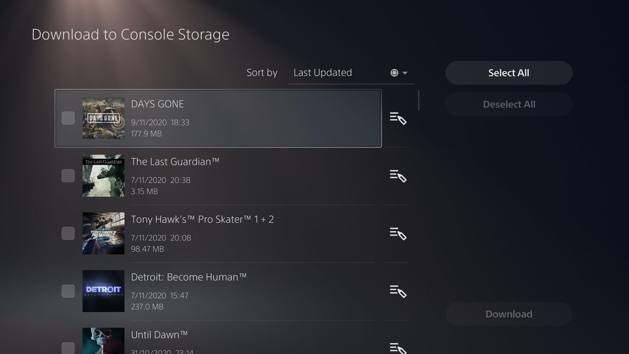 PS4 save files