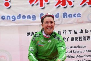 Chloe Hosking also won the sprinter's title at Chongming Island.