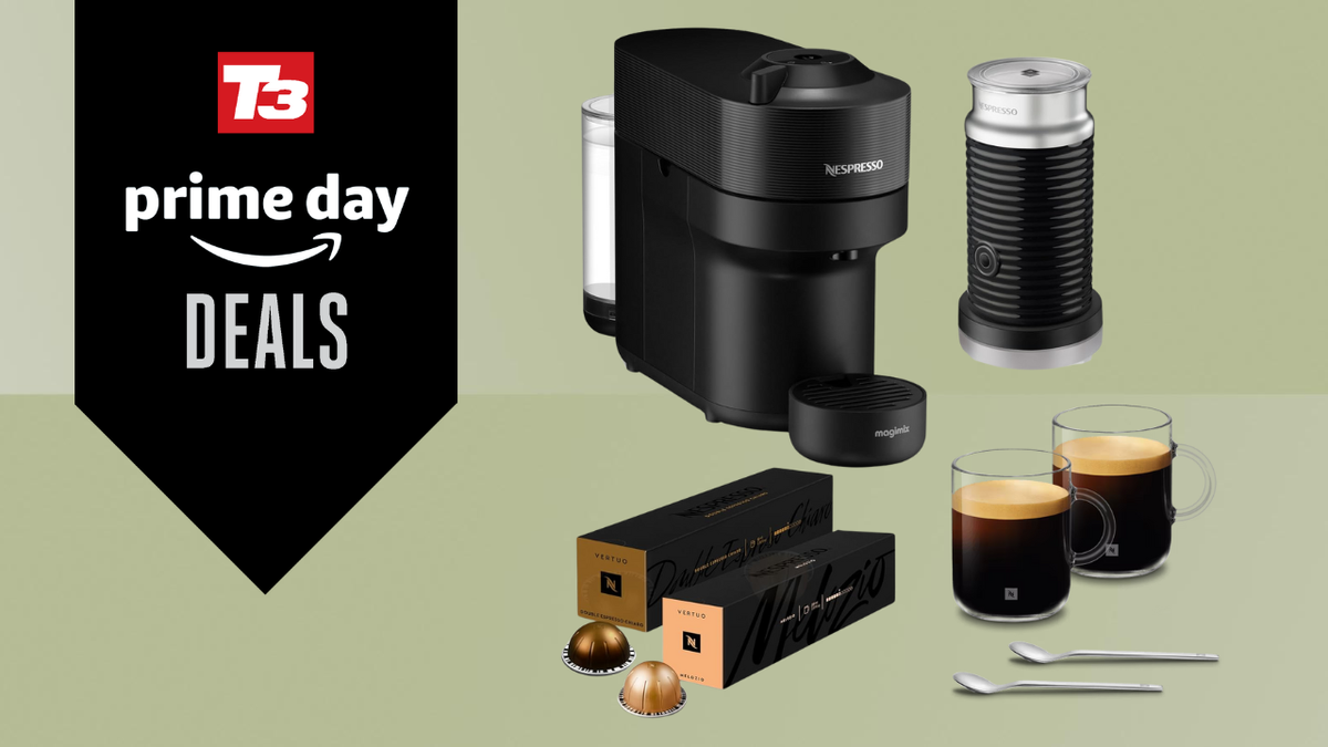 This Nespresso coffee machine bundle is the best early Prime Day deal I