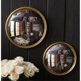 Desdemone Metal Convex Wall Mirror