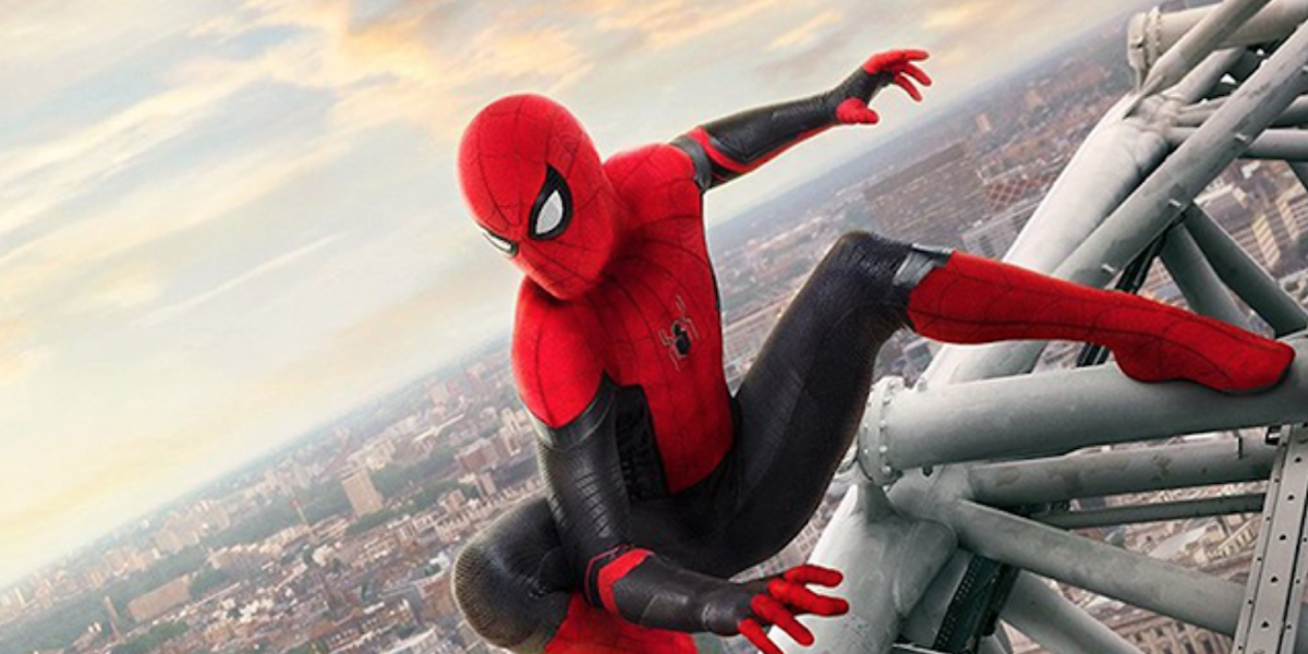 Spider-Man&#039;s Far From Home poster