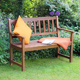 Billyoh Windsor Traditional Wooden Bench - 2 Seater Bench