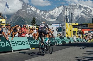 Stunning images from the 15th stage of the 2023 Tour de France, from Les Gets Les Portes du Soleil to Saint-Gervais Mont Blanc