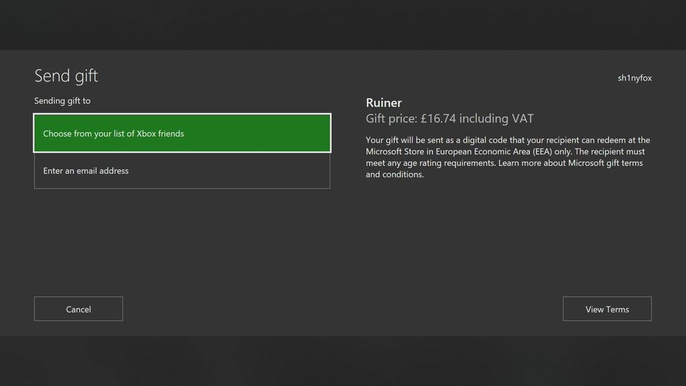 How to Gift Xbox One Games Digital Gifting Instruction Windows Central