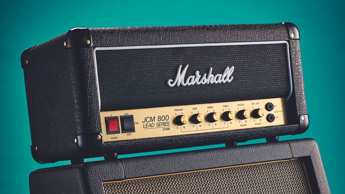 A Marshall amp head