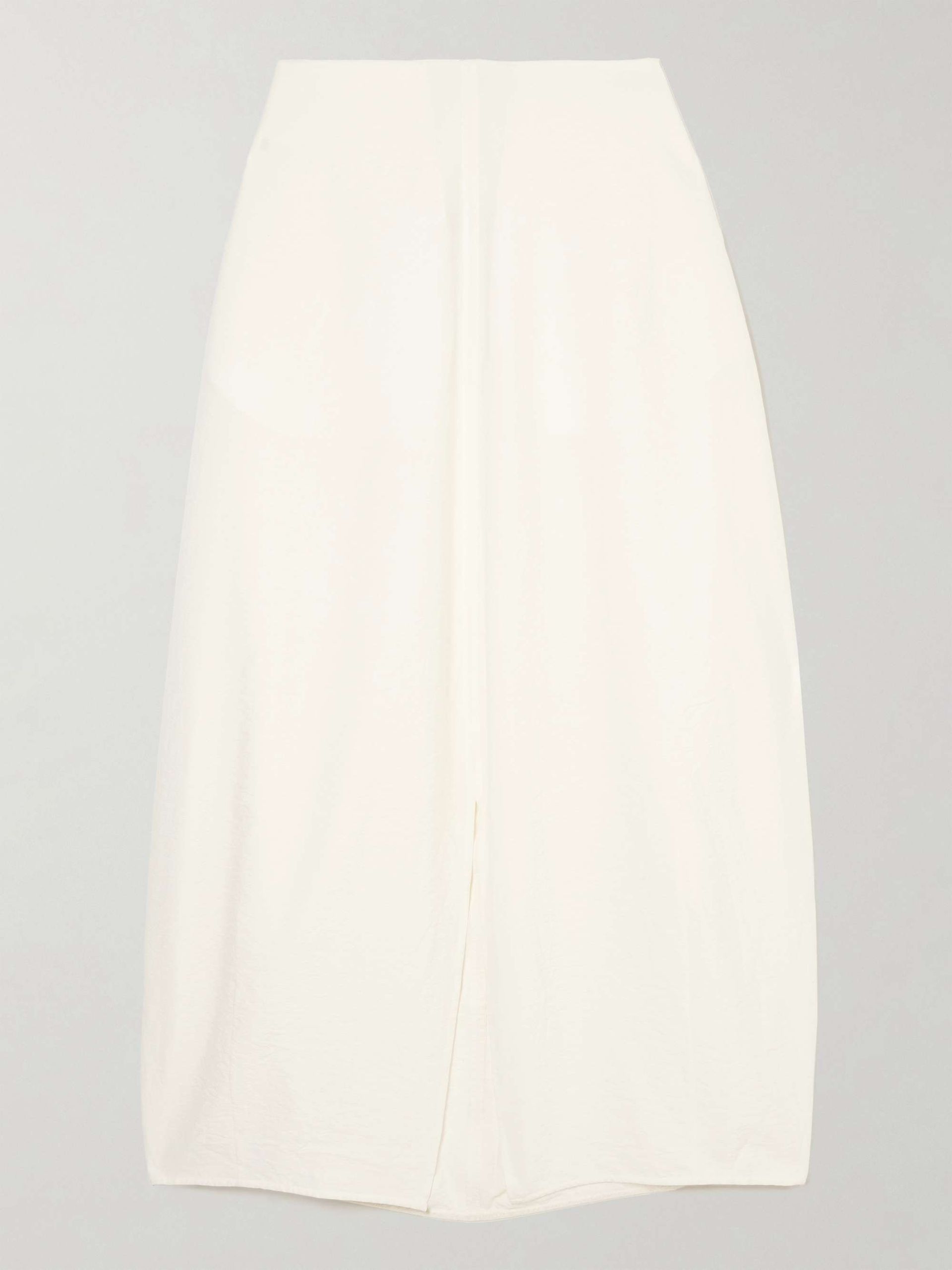 Parachute Silk-Blend Maxi Skirt