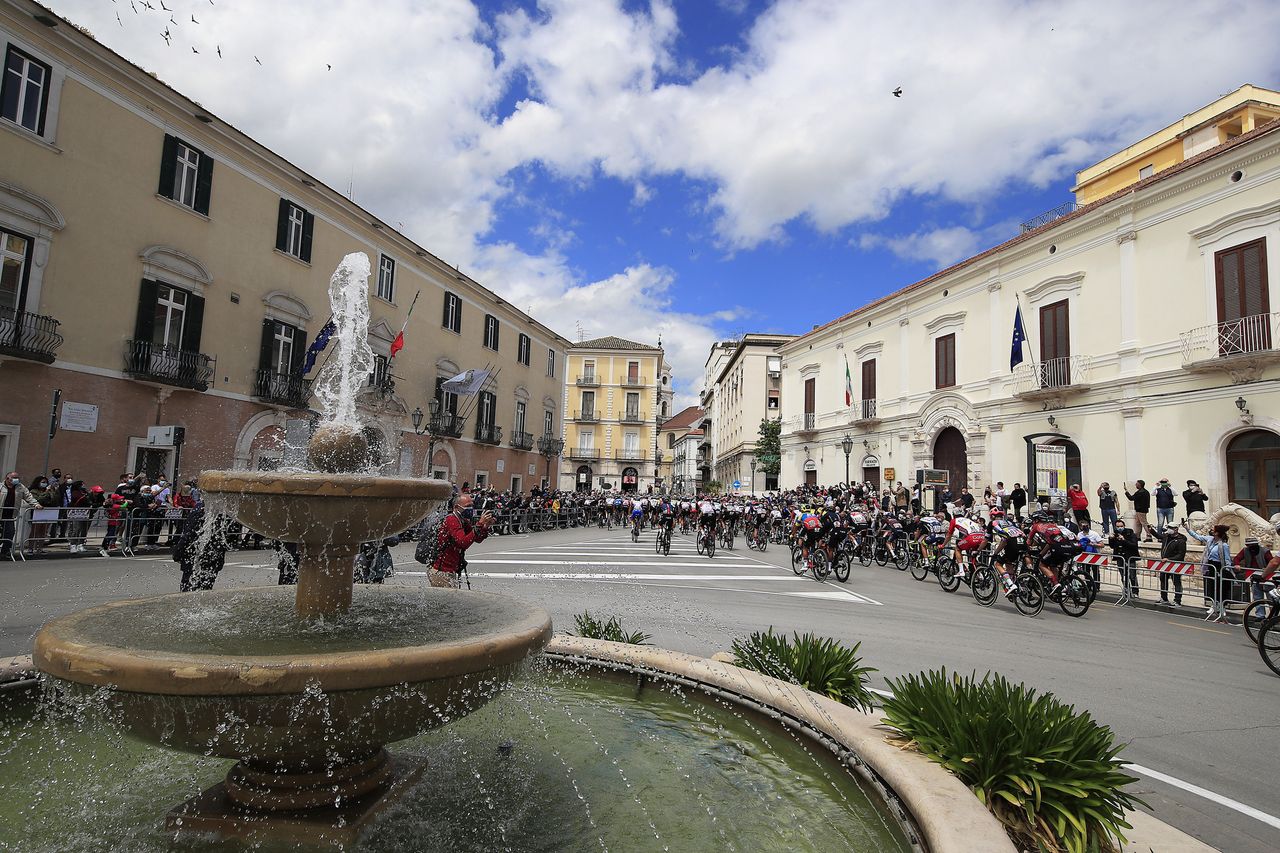 Giro dItalia 2021 104th Edition 8th stage Foggia Guardia Sanframondi 170 km 15052021 Scenery photo Luca BettiniBettiniPhoto2021