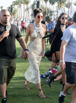 Best Coachella Fashion Looks | Kendall Jenner is seen at The Coachella Valley Music and Arts Festival on April 16, 2016 in Los Angeles, California