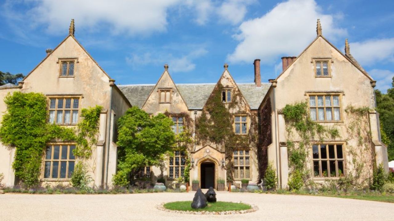 The Pig at Combe country house hotel exterior