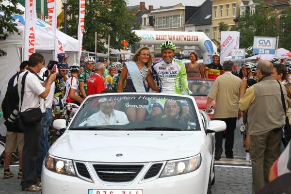 Ivan Basso didn't have his best Tour but certainly enjoyed riding today.