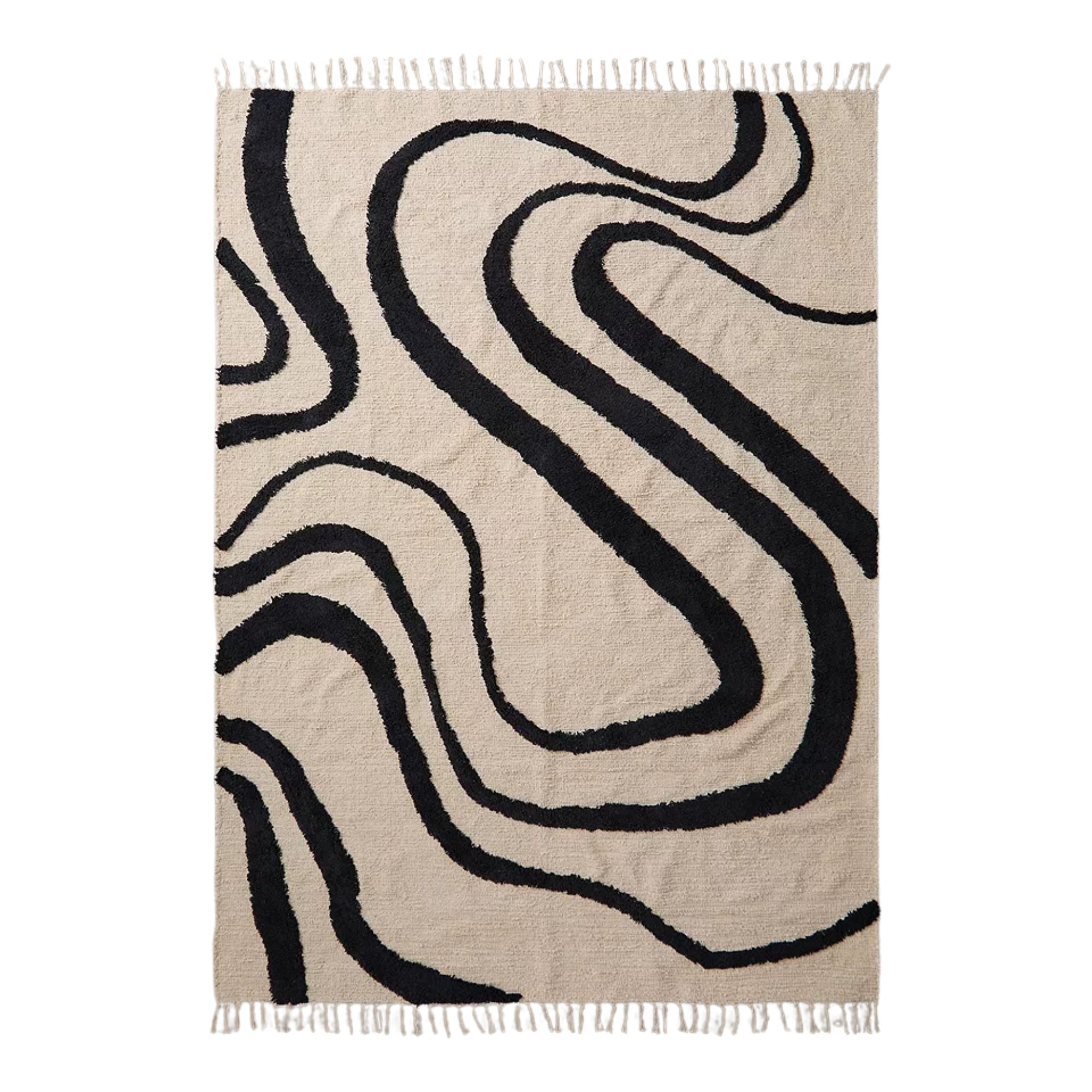 Urban Outfitters, Mono Wave Rug