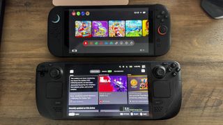 Switch 2 and Steam Deck OLED