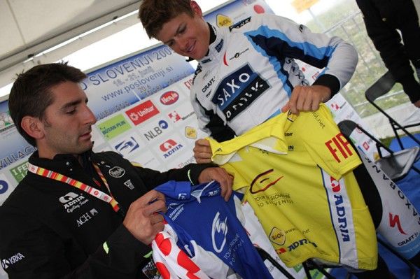 Dane Jacob Fuglsang (Saxo Bank) keeps Tour de Slov&eacute;nie yellow