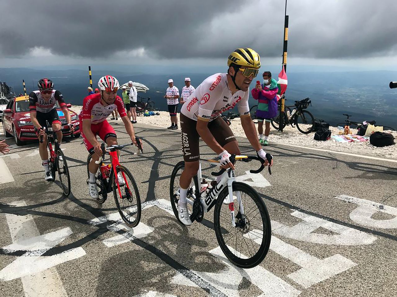 Greg Van Avermaet on Mont Ventoux