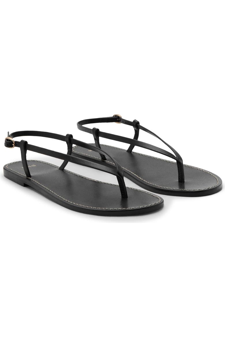Ankle Strap Thong Sandal