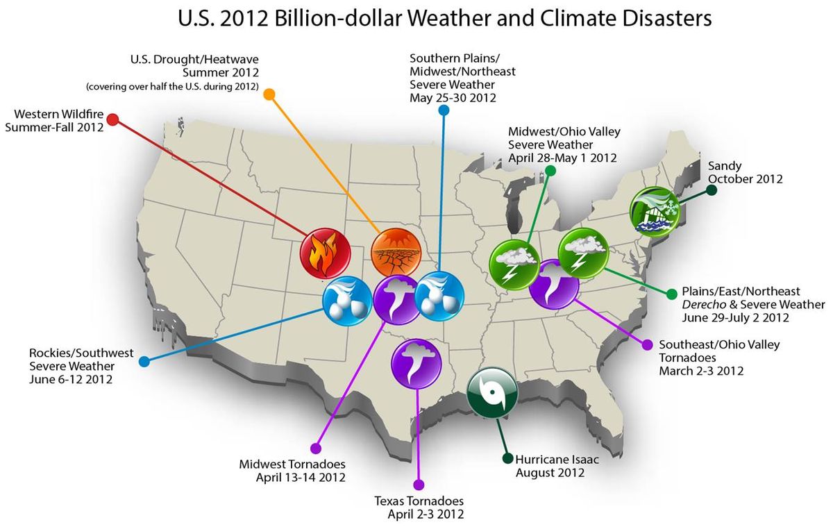 2012 Natural Disasters Cost US $110 Billion | Live Science