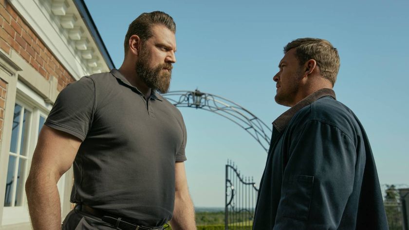 Olivier Richters and Alan Ritchson in season 3 of Reacher.