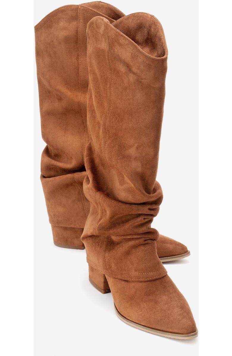 Elaris Block Heel Knee High Boot