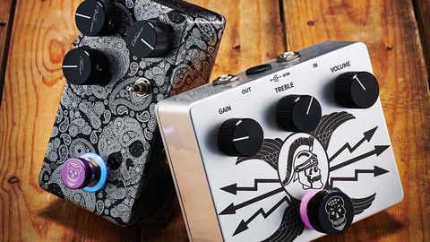 Flattley Revolution and Silver Centurion overdrive pedals