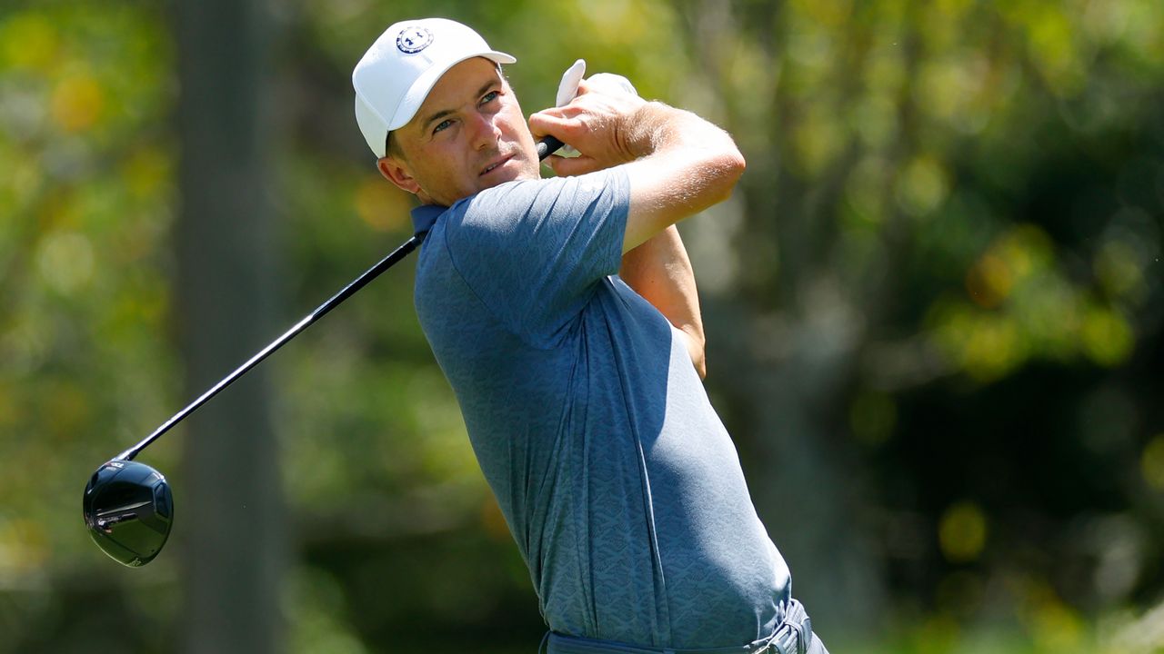 Jordan Spieth during the Tour Championship at East Lake