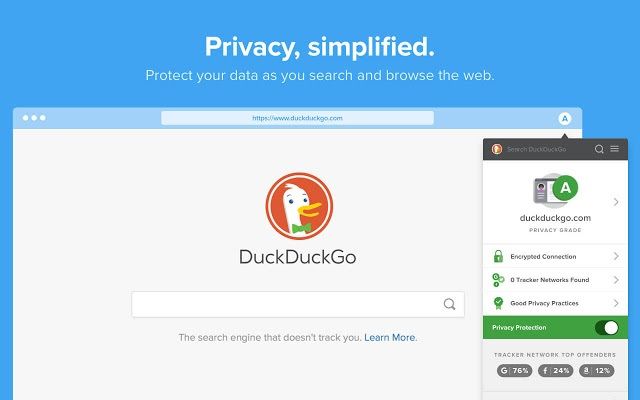 DuckDuckGo in Chrome