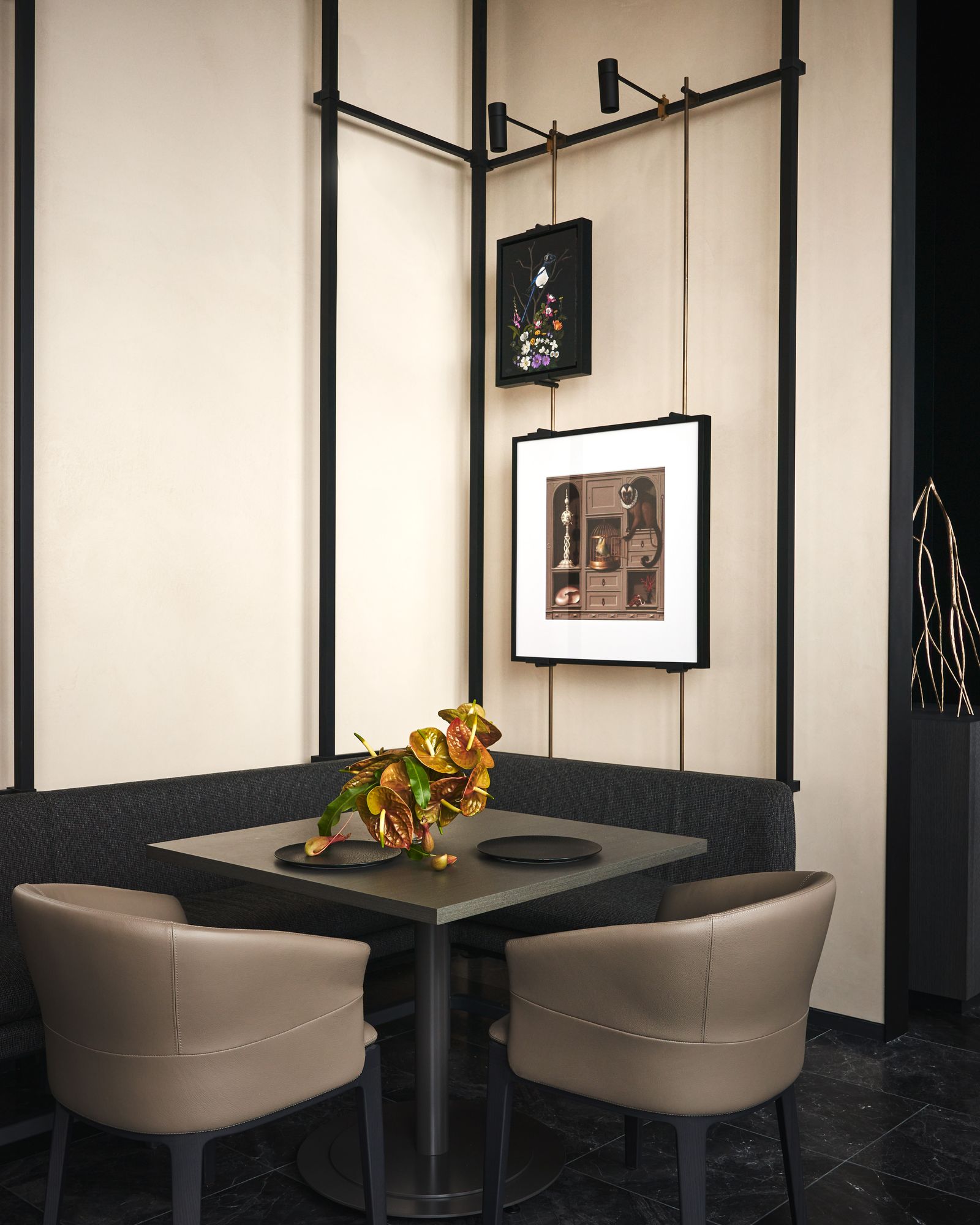 First look inside Centurion New York by Yabu Pushelberg Wallpaper