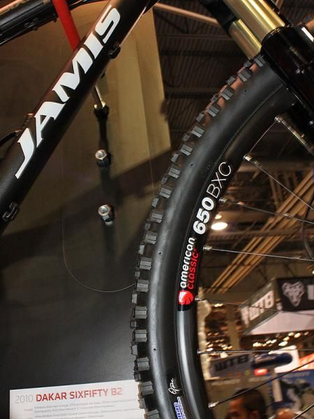 Jamis will use 650B rims from American Classic and WTB.