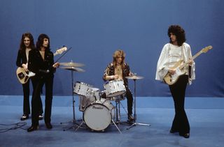 Queen perform on the Dutch TV show Top Pops in 1974