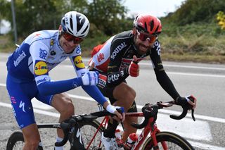 Thomas de Gendt gives the thumbs up
