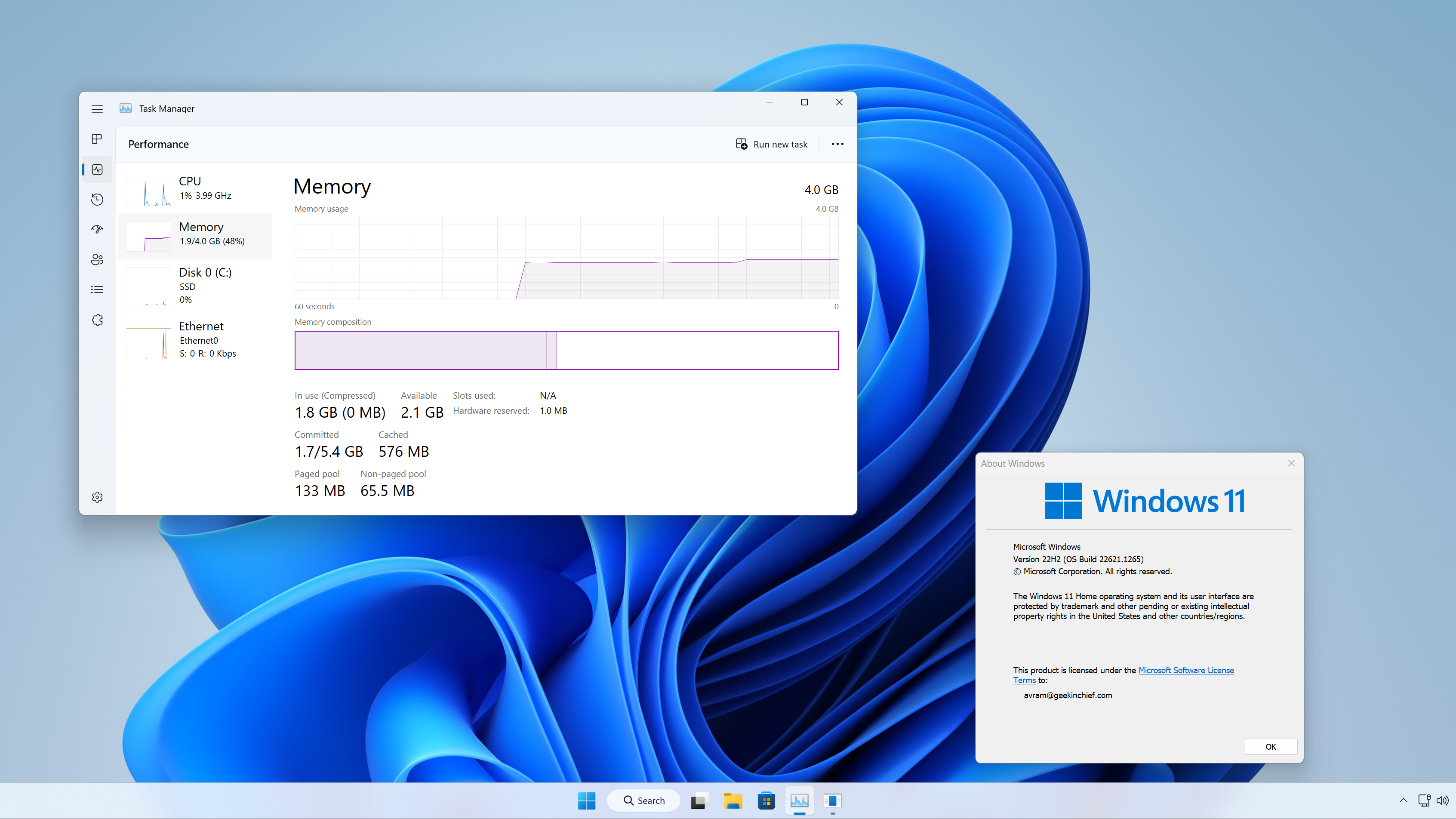 Install Windows 11 Lite for PC 32, 64 Bit Download File