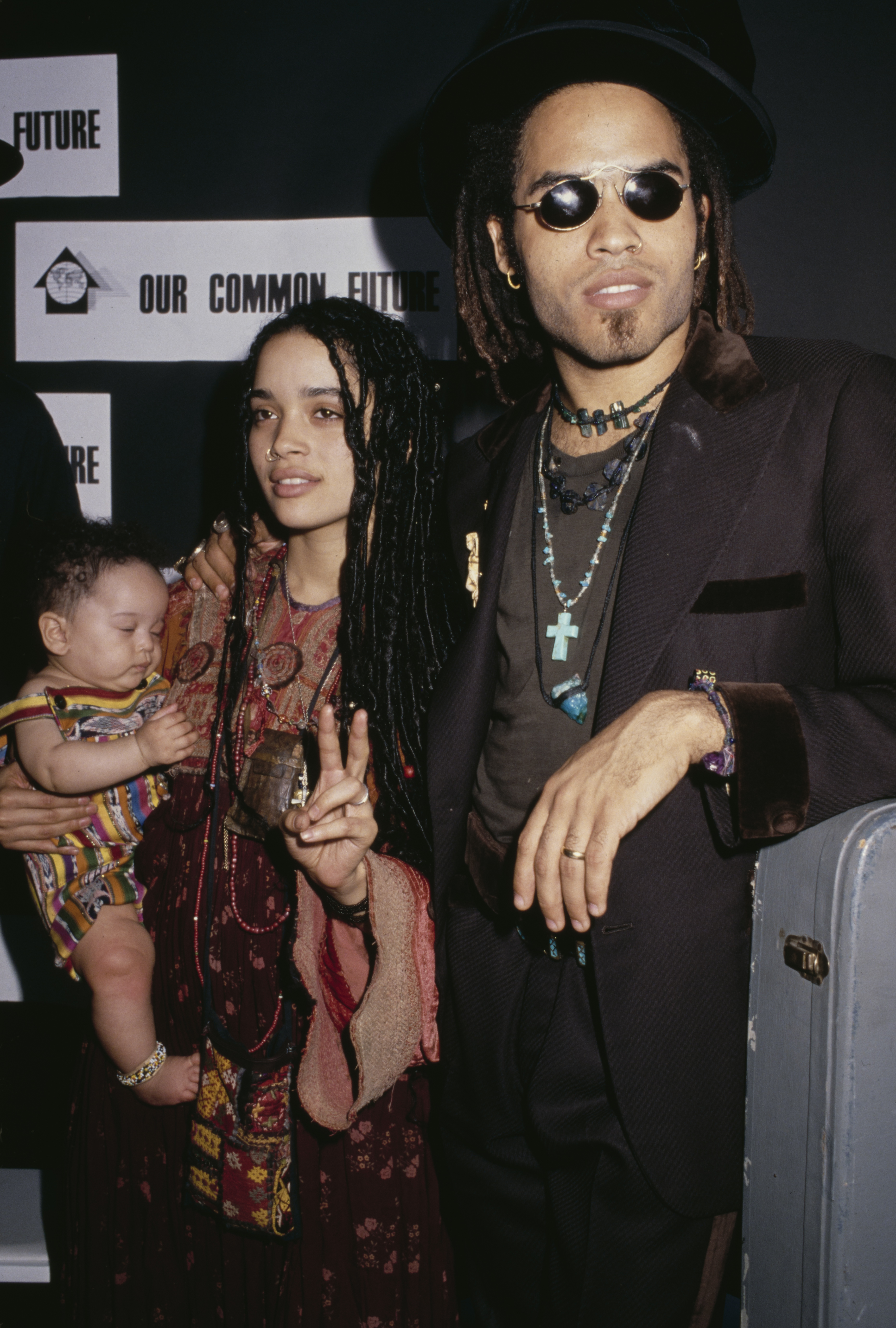 kid - Lisa Bonet, Zoe Kravitz, and Lenny Kravitz