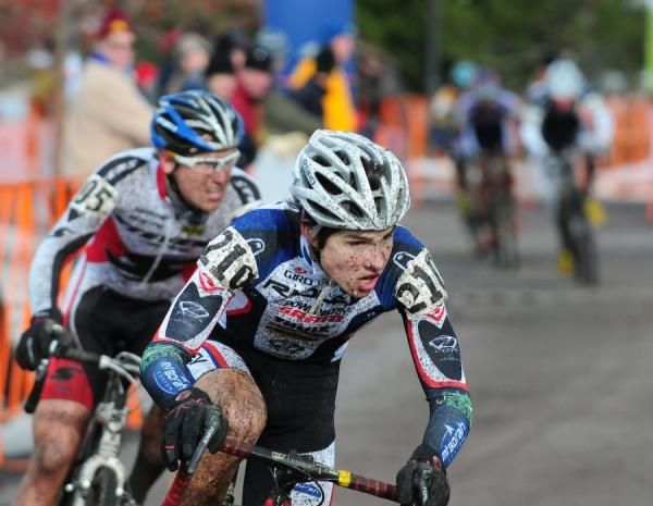Jack Hinkens (Plan C) on the pavement.