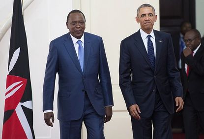 Kenyatta and Obama