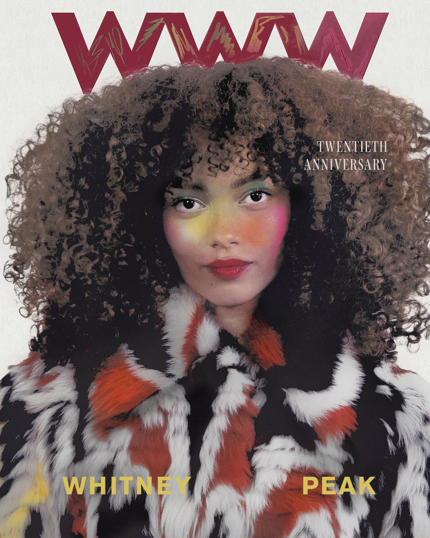 Whitney Peak on the cover of Who What Wear for October 2026