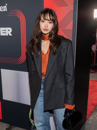  Lisa of K-Pop group Blackpink attends the F1 Grand Prix of Las Vegas at Las Vegas Strip Circuit on November 23, 2024 in Las Vegas, Nevada.