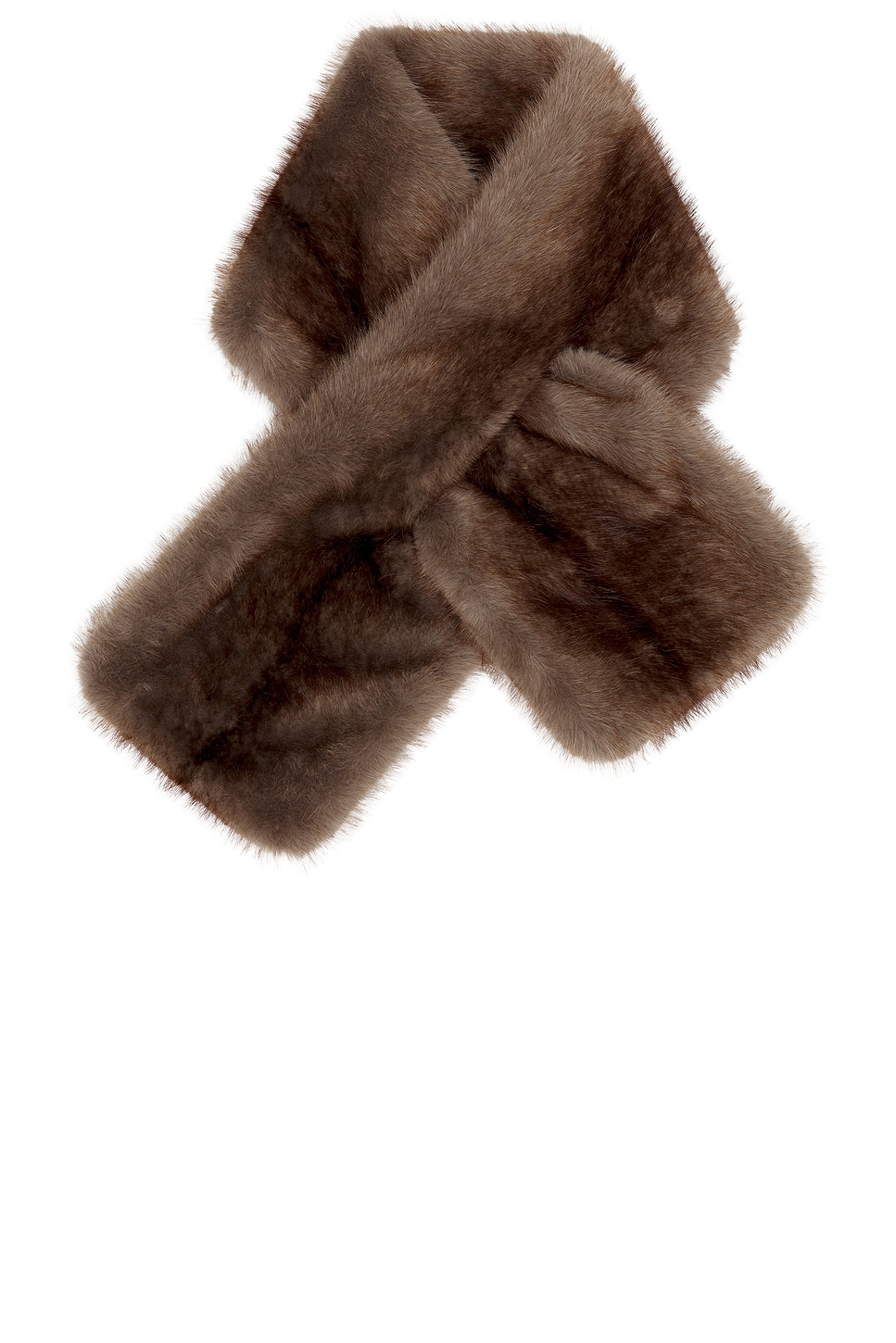Faux Mink Scarf