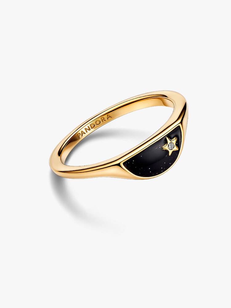 Pandora, Pandora Me Halved Enamel Signet Ring