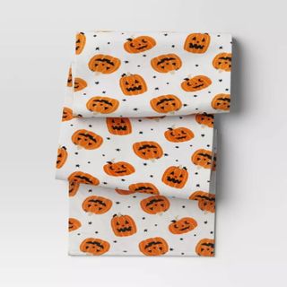 Halloween Pumpkin Table Runner