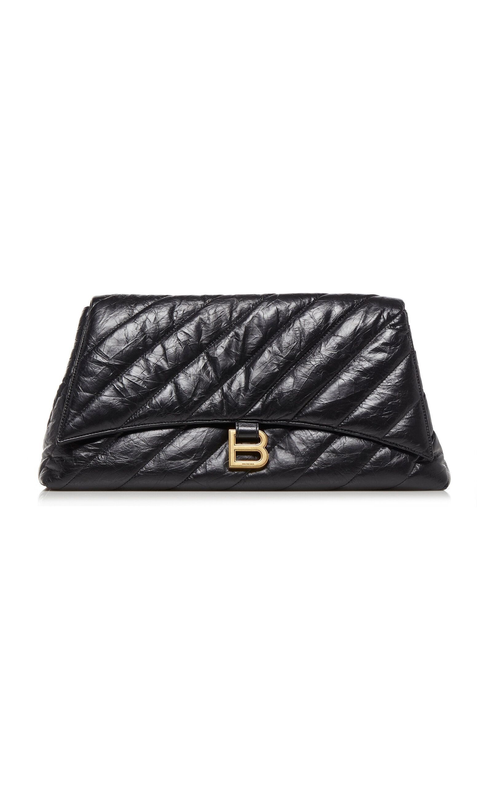 Crush Pochette Quilted Leather Clutch