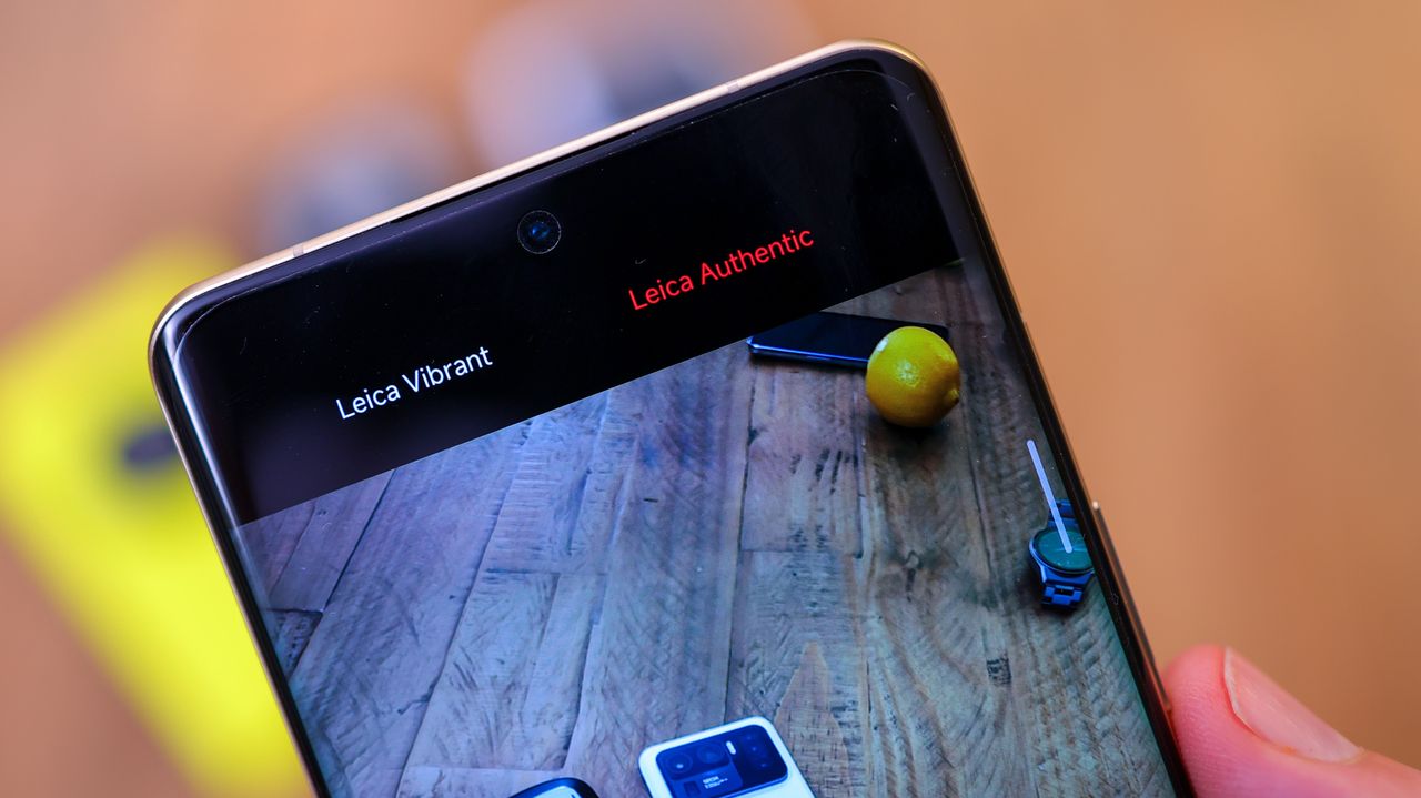 A photo of the Xiaomi 12s Ultra smartphone
