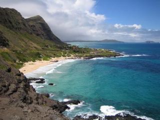 Hawaii beach erosion