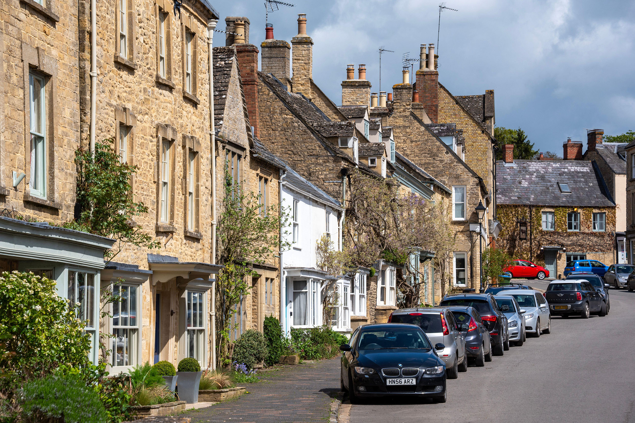 Hamish Mackie's country life began at one of the oldest cottages in the area of the Cotswold village of Charlbury.