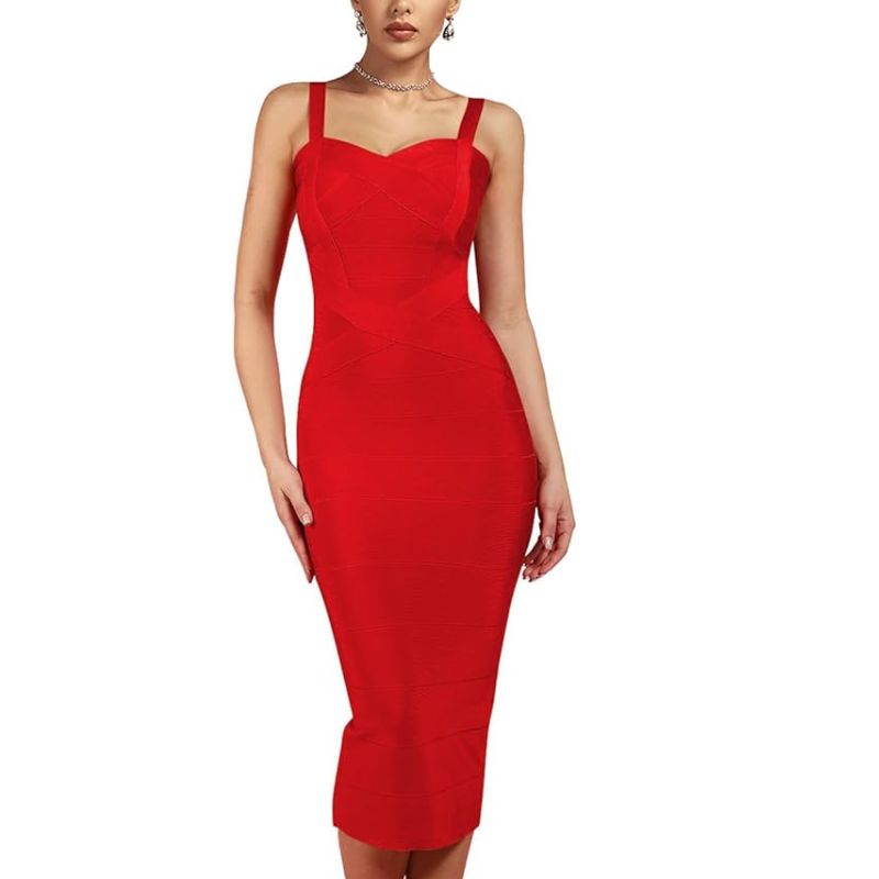 Whoinshop, Stretchy Party Bandage Dress
