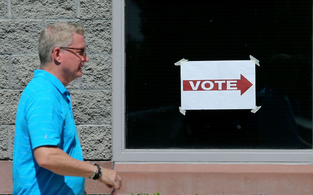 An Arizona voter.