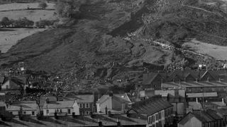 Archive photo used in the BBC documentary Aberfan: The Village That Fought Back