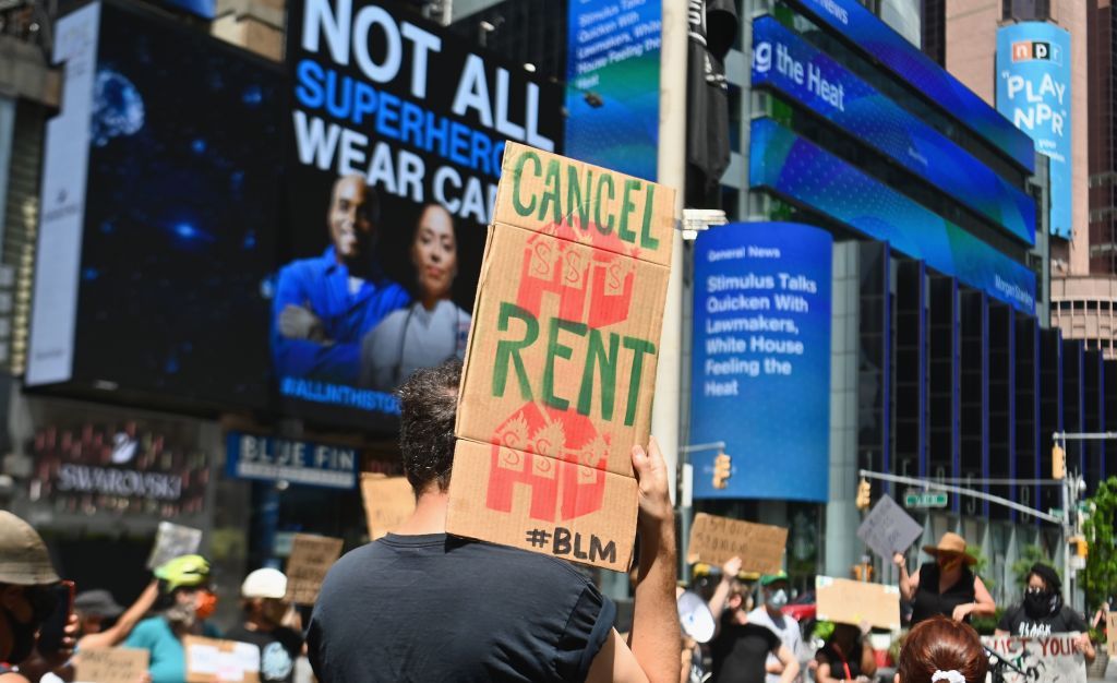 Protest in New York City.