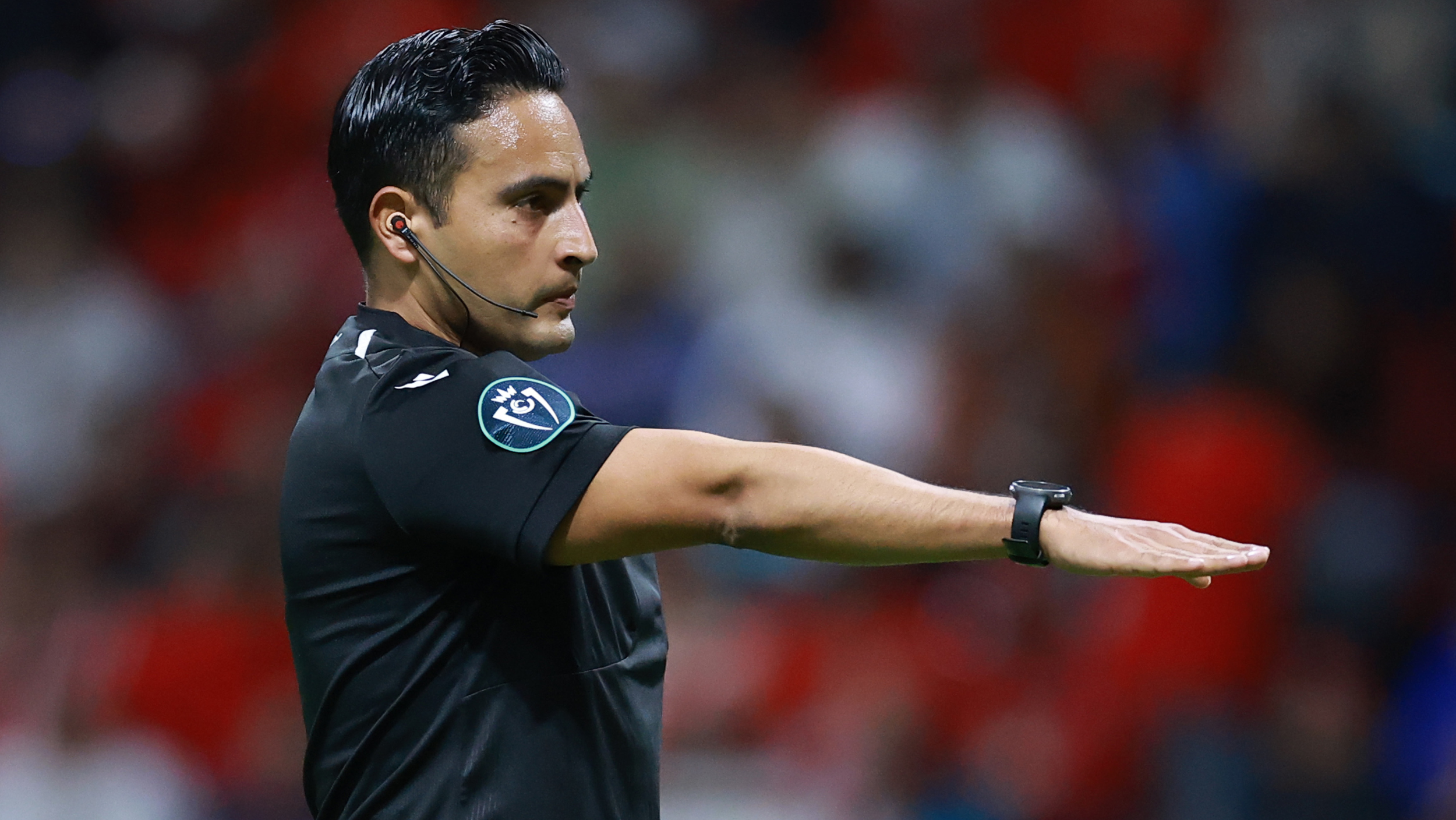 Referee Said Martinez