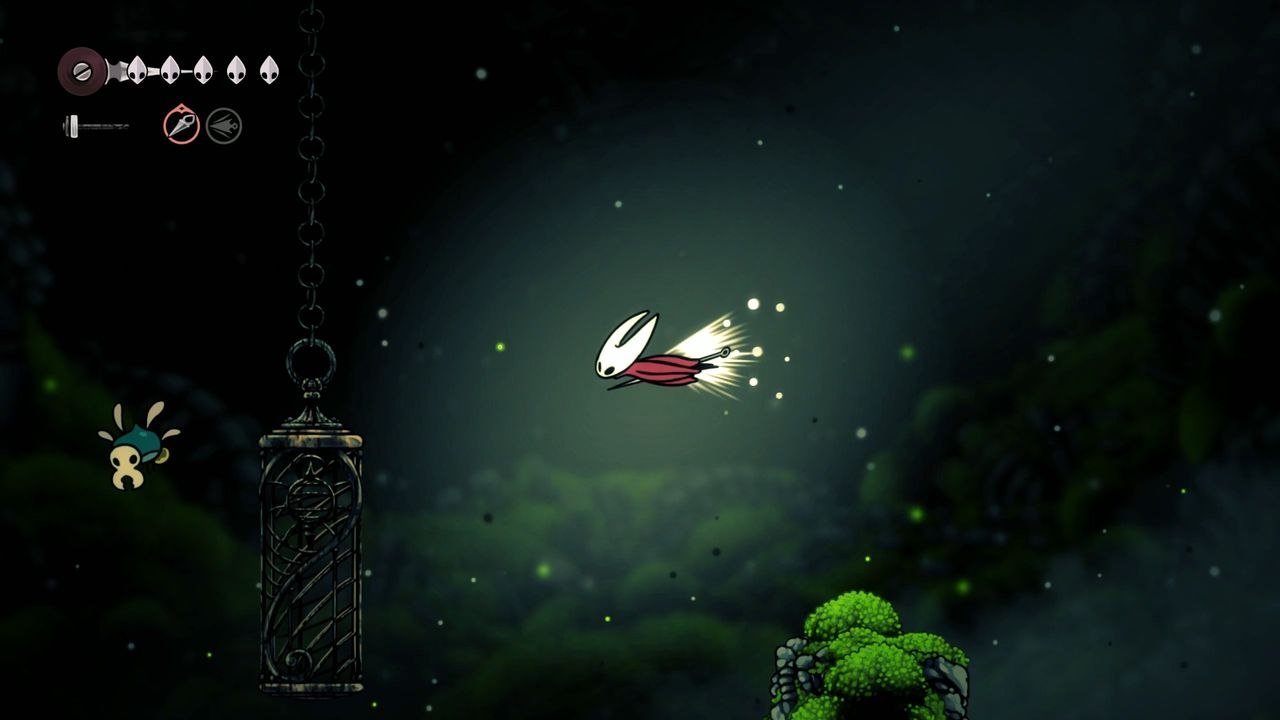 Hollow Knight: Silksong Simple Key - Dashing the gap
