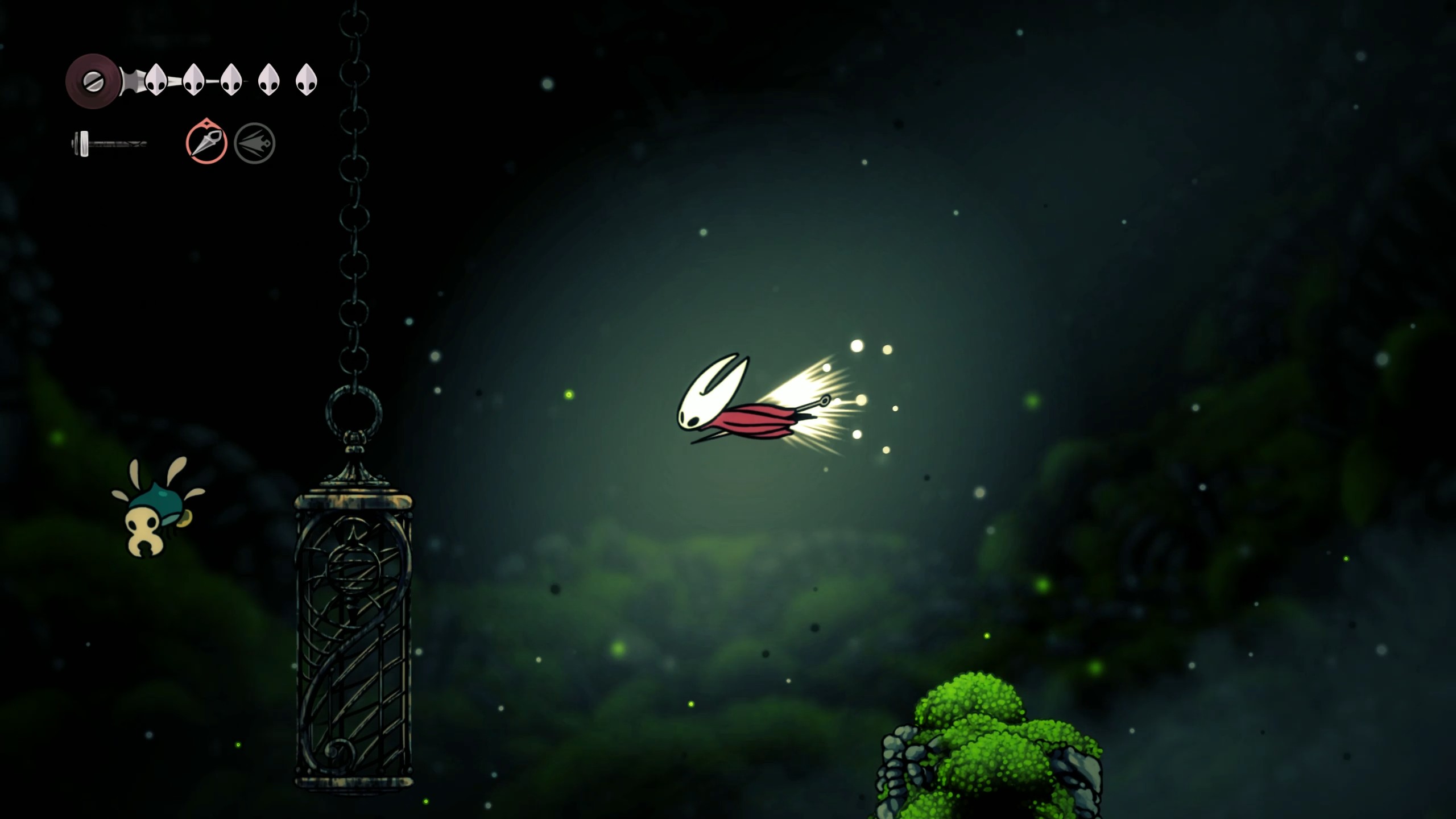 Hollow Knight: Silksong Simple Key - Dashing the gap